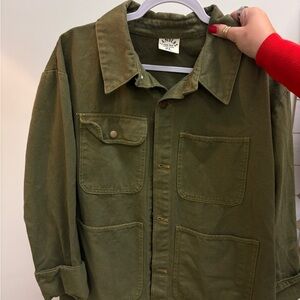 Vintage Olive Green Jacket